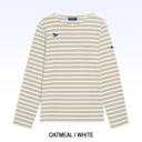 SAINT JAMES MINQUIERS MODERN UNISEX BRETON SHIRT