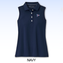 PETER MILLAR LADIES SPORT MESH SLEEVELESS BUTTON POLO