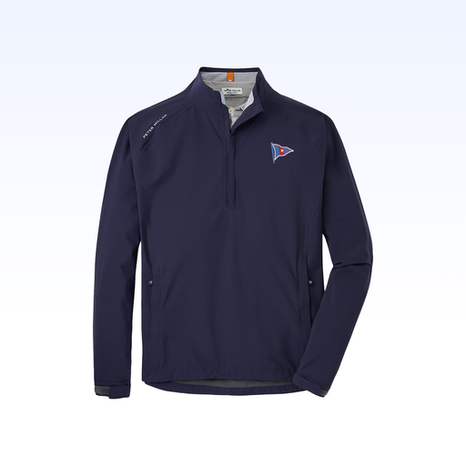 PETER MILLAR SHIELD HALF-ZIP RAIN SHELL