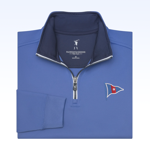 FAIRWAY & GREENE BOYS CAVES 1/4 ZIP PULLOVER