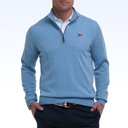 FAIRWAY & GREENE BARUFFA MERINO QUARTER ZIP SWEATER