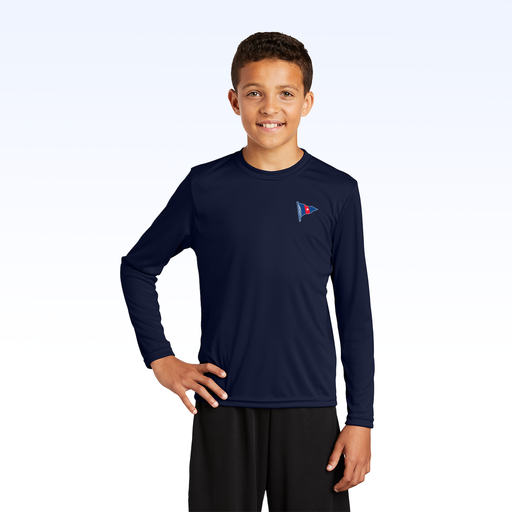 YOUTH LONG SLEEVE COMPETITOR TEE (PRINT)