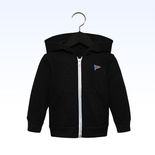 BELLA + CANVAS TODDLER FULL - ZIP HOODED SWEATSHIRT