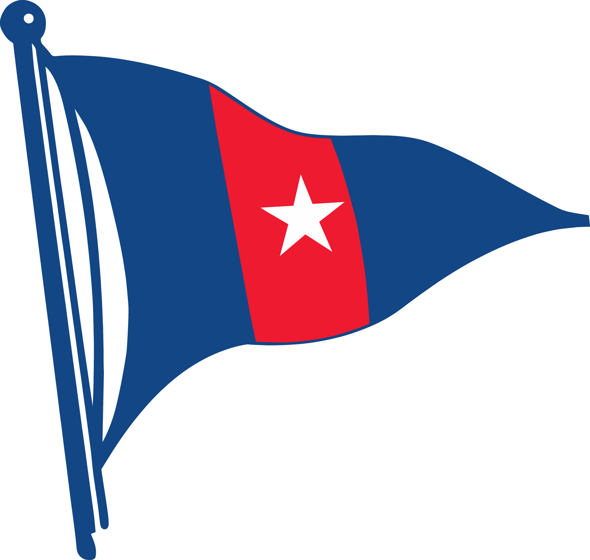 Print: MBC Wavy Burgee