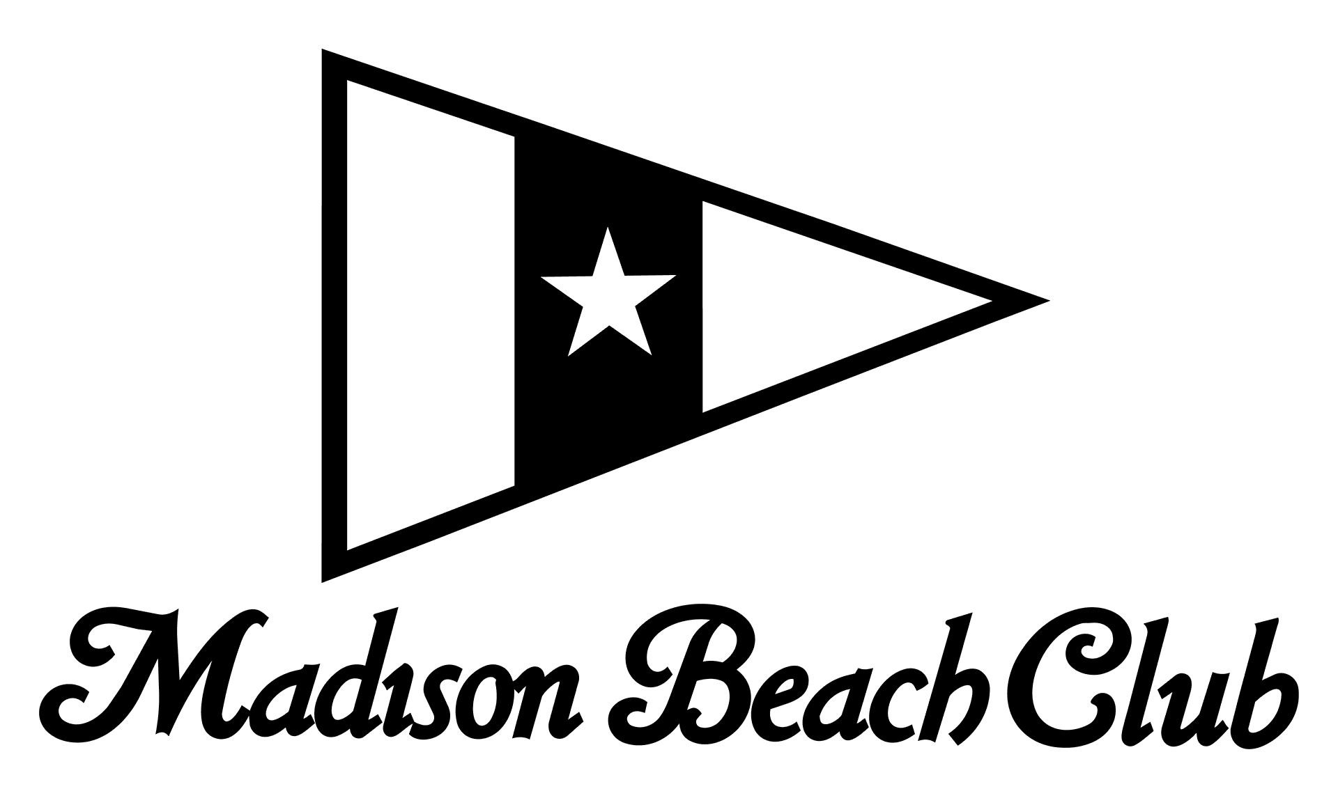 MBC Flat Burgee w/ Text